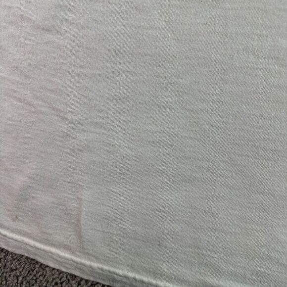 VINTAGE Sunset Marina Florida Shirt Mens Extra Large White 5th & Ocean FLAW - Picture 5 of 12